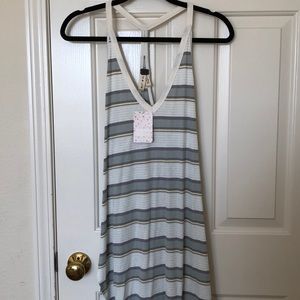 Free People Striped tank top